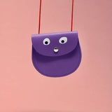 Ark Colour Design - Googly Eye String Purse: Red