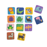 Moulin Roty - Animal memory game Les Toupitis