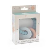 Inside Out Toys - Elephant Teether Beads: Ocean Blue