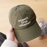 Alphabet Bags - Expert Tree Climber - Cotton Baseball Cap