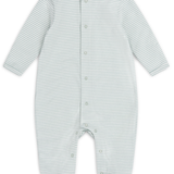 Sleepy Doe - BABY SLEEPSUIT | SEA BREEZE STRIPE