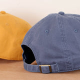 Alphabet Bags - Sunshine Appreciation Society - Cotton Baseball Cap - Vintage Blue