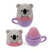 Rex B2B - UK - Mini berry scented lip balm (assorted) - Teacup animal frien