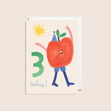 Holsen Studio - Mini Birthday Card | 3rd Birthday