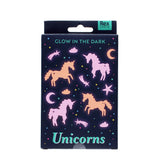 Rex - Glow in the dark stick-on shapes (box of 24) - Unicorns