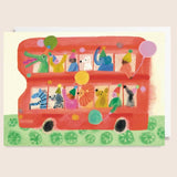 Holsen Studio - Birthday Card | Party Bus