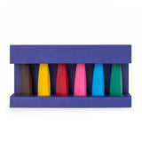 Moulin Roty - 6 wax crayons Aujourd'hui c'est