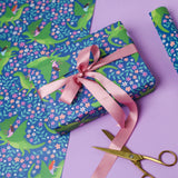 Mifkins - Princess and the Dragon Wrapping Paper