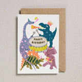 Petra Boase Ltd (US Duties Paid) - Kids Happy Birthday Card - Dinosaurs Party