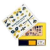 Rex - Wooden Stamp Set - Butterflies And Bugs