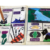 Jo & Nic's Crinkly Cloth Books - Nursery Times Crinkly Newspaper - Scotland