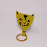 Ark Colour Design - Cat Head Key Fob: Red