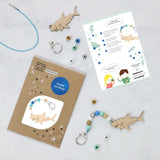 Cotton Twist - Make Your Own Shark Keyring Kit