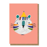 Daria Solak Illustrations - PARTY TIGER card
