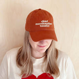 Alphabet Bags - Chief Marshmallow Toaster - Cotton Baseball Cap