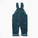 Dotty Dungarees - Evergreen Chunky Cord Dungarees