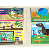 Jo & Nic's Crinkly Cloth Books - NEW: Nursery Times Crinkly Newspaper - We Love Our Pets