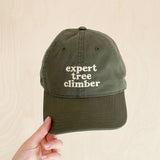 Alphabet Bags - Expert Tree Climber - Cotton Baseball Cap