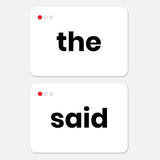 Happy Little Doers - Tricky Words Flashcards - Reception & Year 1