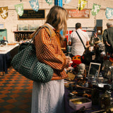 Twizzell - Weekend Bag - Green Gingham