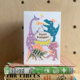 Petra Boase Ltd (US Duties Paid) - Kids Happy Birthday Card - Dinosaurs Party