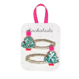 Rockahula - Christmas Tree Glitter Clips