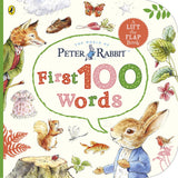 Bookspeed - PETER RABBIT: FIRST 100 WORDS (LIFT THE FLAP) (BOARD)
