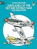 Bookspeed - AIRPLANES OF THE 2ND WORLD WAR COLOURING BOOK (DOVER)