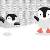 Bookspeed - PITTER PATTER PENGUIN (WEE GALLERY BABYS FIRST SOFT BOOK)