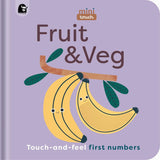 Bookspeed - MINI TOUCH: FRUIT AND VEG (TOUCH AND FEEL) (BOARD)