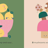 Bookspeed - MINI TOUCH: FRUIT AND VEG (TOUCH AND FEEL) (BOARD)