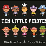 Bookspeed - TEN LITTLE PIRATES (BOARD)