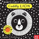 Bookspeed - BABYS FIRST CLOTH BOOK: CUDDLY LION (FELT FLAPS)