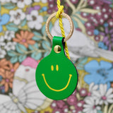 Ark Colour Design - Feeling Lush Smilie Face Key Fob: Pale Pink
