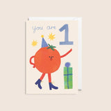 Holsen Studio - Mini Birthday Card | 1st Birthday
