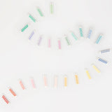 Meri Meri - Rainbow Striped Mini Candles