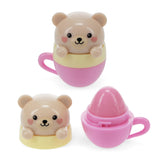Rex B2B - UK - Mini berry scented lip balm (assorted) - Teacup animal frien