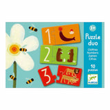 Djeco - Puzzle Duo - Animals