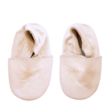 Yonder. - Baby Leather Slipper Shoes - Natural
