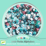 Djeco - Alphabet Beads Silver