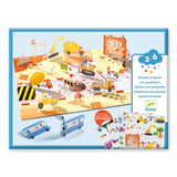 Djeco - Lift-up stickers-Vehicles