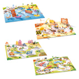 Djeco - Lift-up stickers-Vehicles