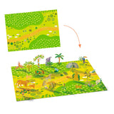 Djeco - Lift-up stickers - Animals