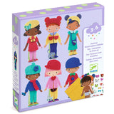 Djeco - Soft dress-up - Felt Collage Activity
