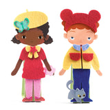 Djeco - Soft dress-up - Felt Collage Activity