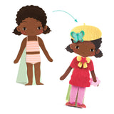 Djeco - Soft dress-up - Felt Collage Activity