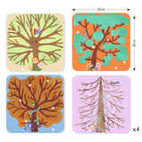 Djeco - Through The Seasons - Felt Collage Activity