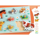 Djeco - Large Buttons Puzzle - Dog N Co