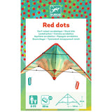 Djeco - Stunt Kite - Red Dots