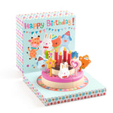 Djeco - Happy Birthday Wooden Cake